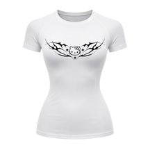 Camiseta Compressão Uv Manga Curta Cyber Tribal Angel Hello Kitty Rash Guard