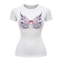 Camiseta Compressão Uv Manga Curta Cyber Tribal My Melody Hello Kitty Rash Guard