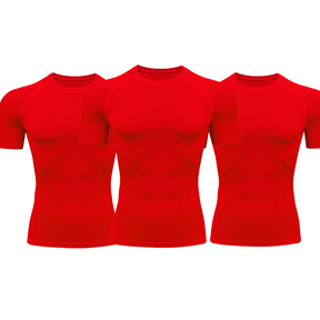Kit 3 Camisetas Térmicas E Proteção UV Manga Curta | Tecnologia DryFit Várias Cores