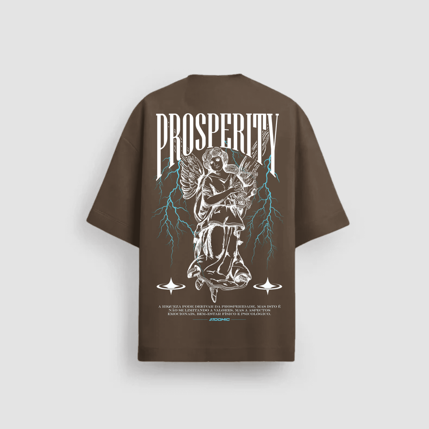 Camiseta Masculina Oversized Premium 20.1 Prosperity Camisa