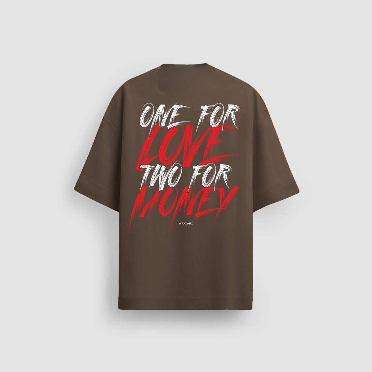 Camisa Masculina Oversized Premium 20.1 One For Love Two For Money