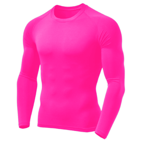 Camisa Proteção Solar 50+ Rosa Neon