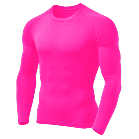 Camisa Proteção Solar 50+ Rosa Neon