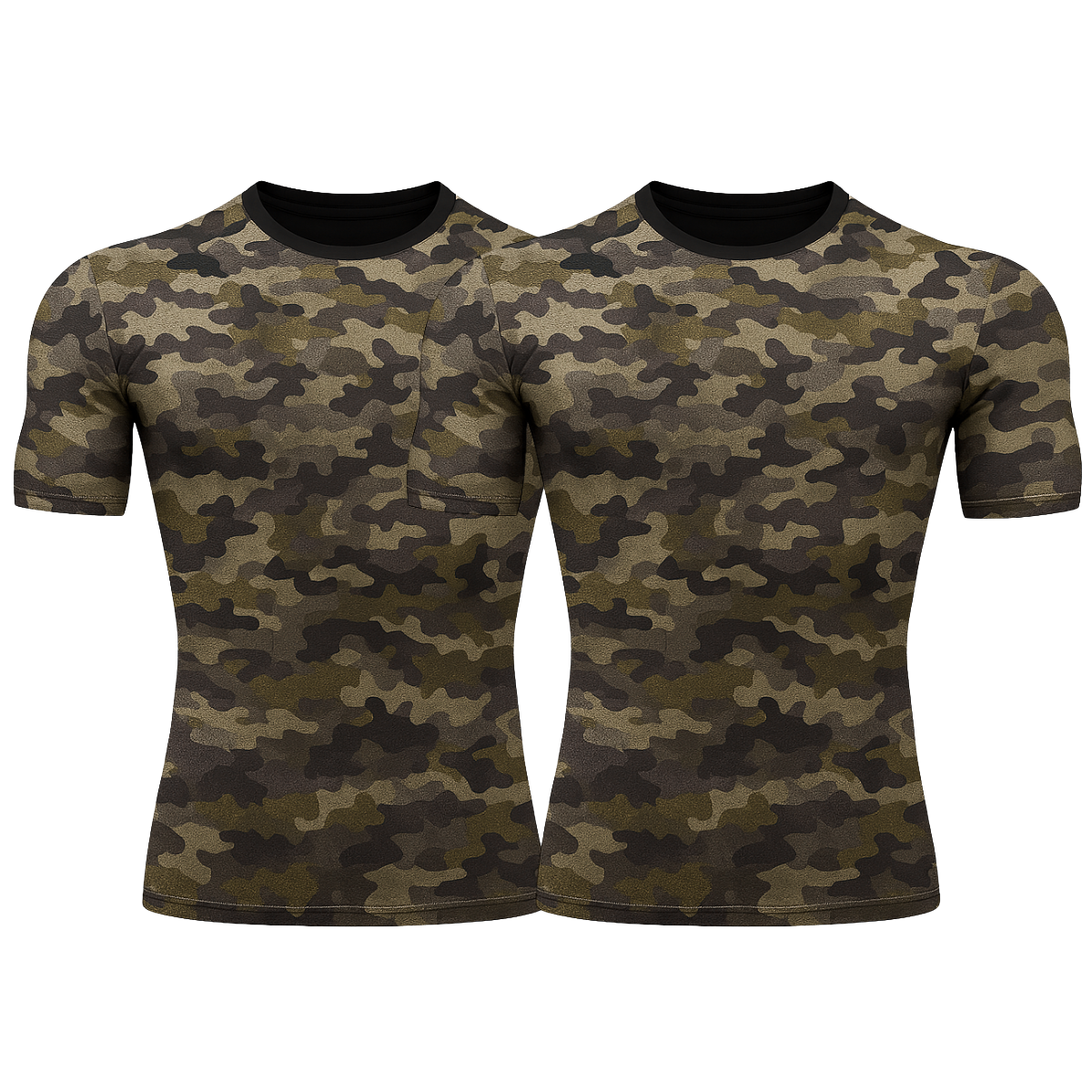 kit 2 Camisa Curta Camiseta Uv 50+ DryFit