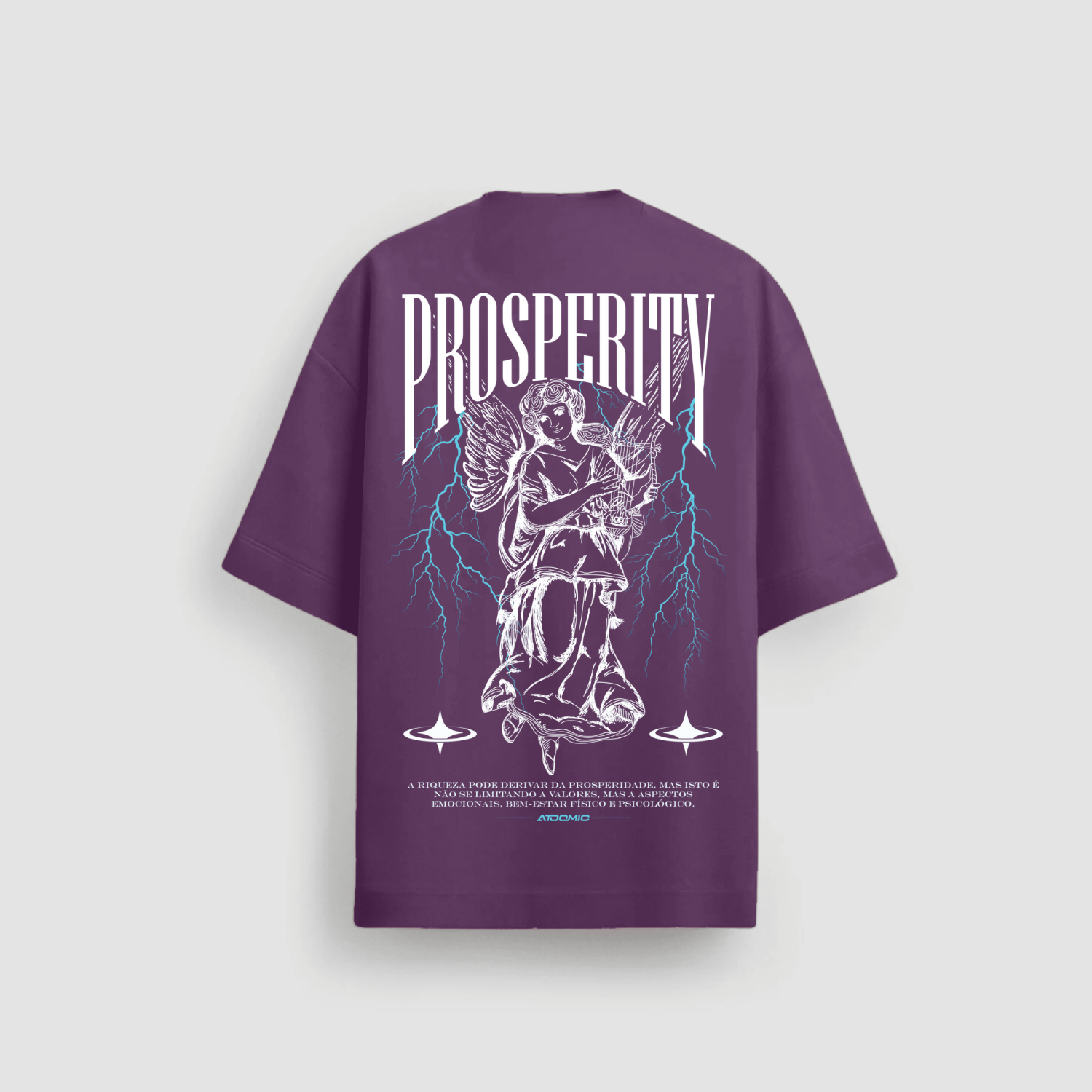 Camiseta Masculina Oversized Premium 20.1 Prosperity Camisa
