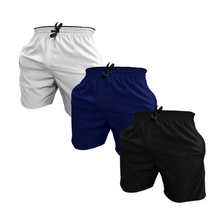 Kit 3 Bermuda Shorts Elastano Premium Treino