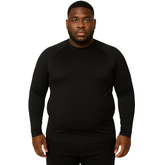 Camisa Plus Size Preto Proteção Solar 50+