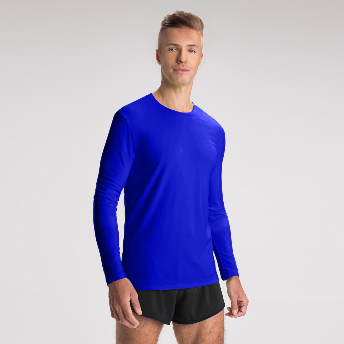 Camisa Térmica masculina Azul Royal - proteção solar UV 50+