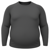 Camisa Plus Size Cinza Proteção Solar 50+