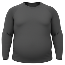 Camisa Plus Size Cinza Proteção Solar 50+