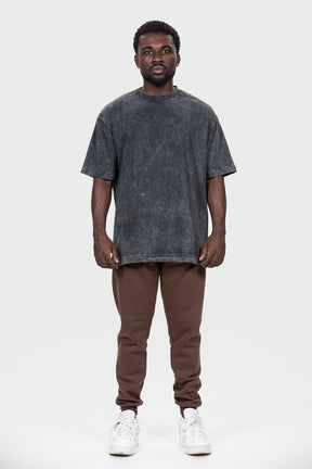 Camiseta OVERSIZED Stonada Marmorizado Preto