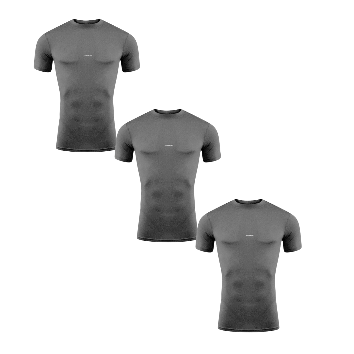 Kit 3 Camisas térmicas e proteção UV manga Curta | tecnologia  DryFit - Todas As Cores