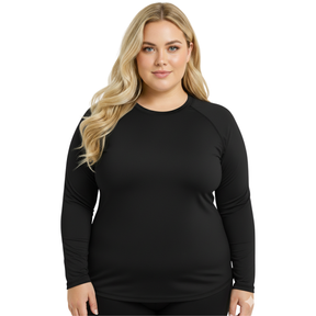Camisa Plus Size Preto Proteção Solar 50+