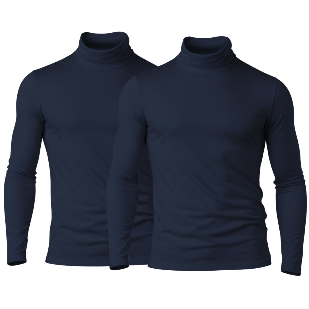 Kit 2 Camisetas Térmica Gola Alta Com Proteção UV 50+
