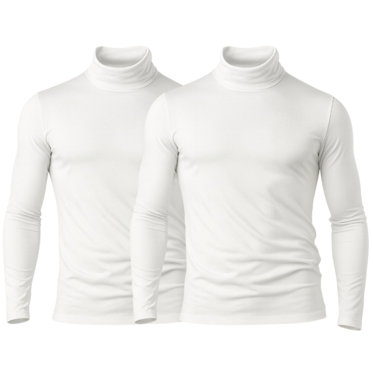 Kit 2 Camisetas Térmica Gola Alta Com Proteção UV 50+