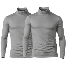 Kit 2 Camisetas Térmica Gola Alta Com Proteção UV 50+