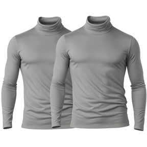 Kit 2 Camisetas Térmica Gola Alta Com Proteção UV 50+