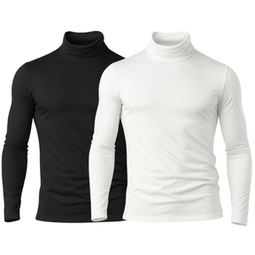 Kit 2 Camisetas Térmica Gola Alta Com Proteção UV 50+