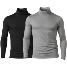 Kit 2 Camisetas Térmica Gola Alta Com Proteção UV 50+