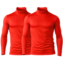 Kit 2 Camisetas Térmica Gola Alta Com Proteção UV 50+