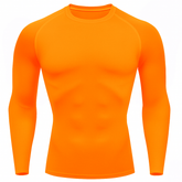 Camiseta Proteção Solar Uv 50+ Laranja Neon