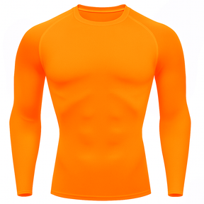 Camiseta Proteção Solar Uv 50+ Laranja Neon