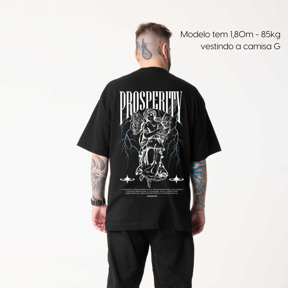Camisa Masculina Oversized Premium 20.1 Prosperity