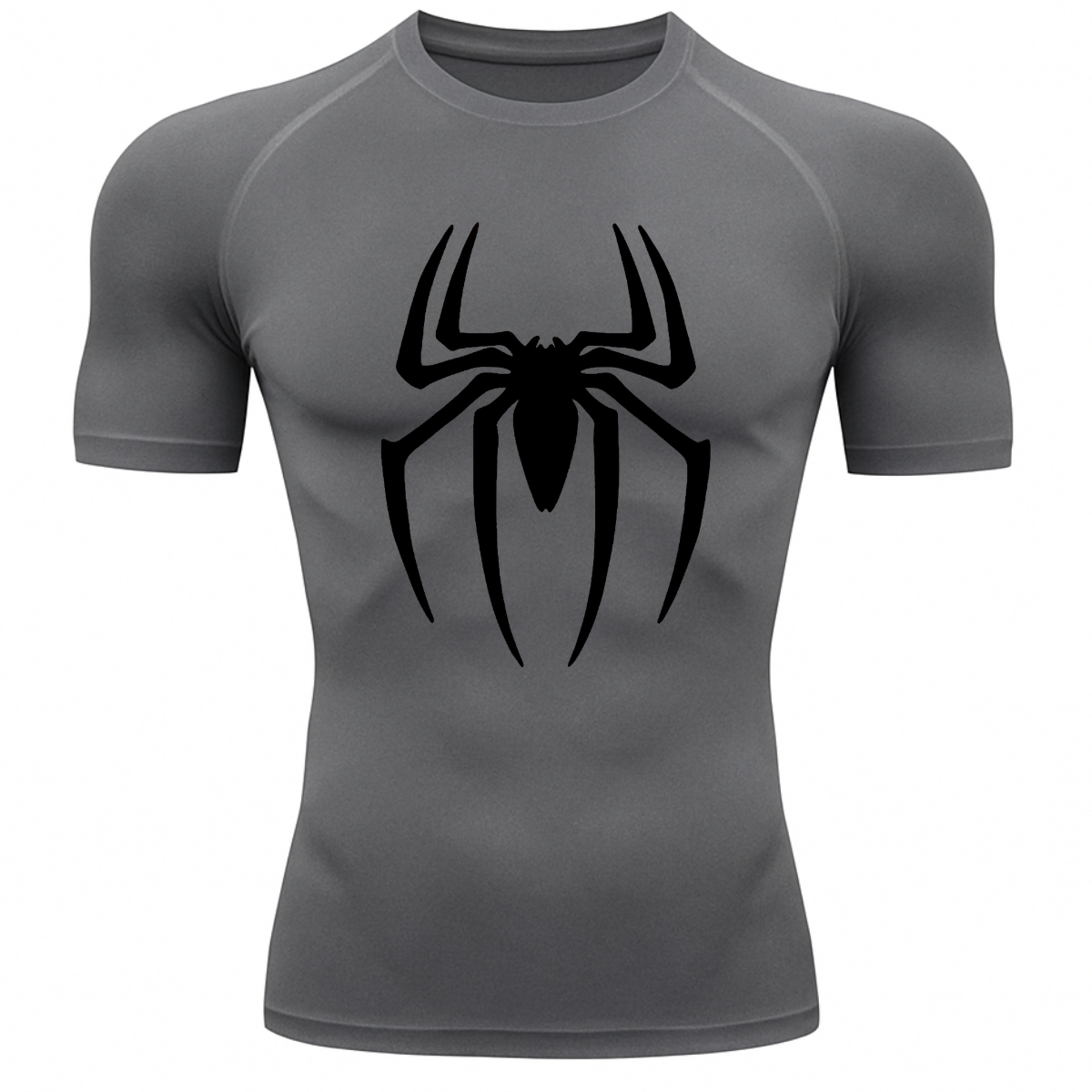 Camiseta Curta Compressão Proteção UV Spider Man