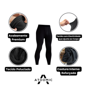 Calça Térmica Masculina Segunda Pele Peluciada