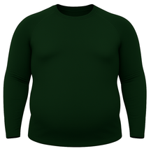 Camisa Plus Size Proteção Solar 50+ Verde Militar
