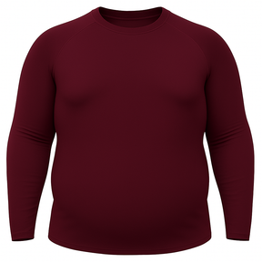 Camisa Plus Size Proteção Solar 50+ Vinho Bordô