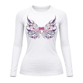 Camiseta Compressão Uv Manga Longa Cyber Tribal My Melody Hello Kitty Rash Guard