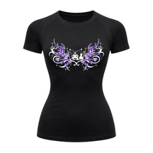 Camiseta Compressão Uv Manga Curta Cyber Tribal Black Heart Hello Kitty Rash Guard