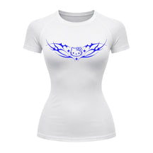 Camiseta Compressão Uv Manga Curta Cyber Tribal Angel Hello Kitty Rash Guard