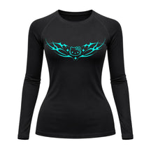 Camiseta Compressão Uv Manga Longa Cyber Tribal Angel Hello Kitty Rash Guard