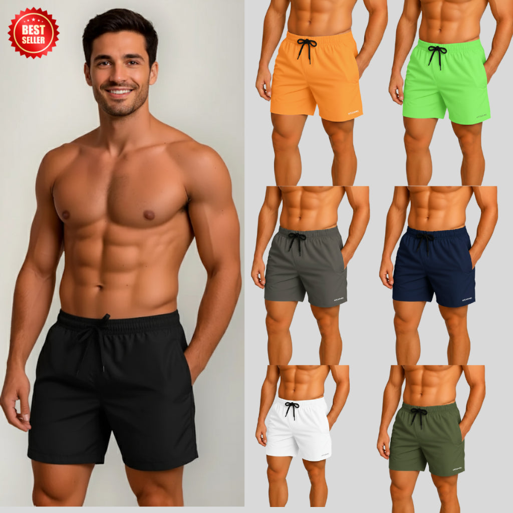 Bermuda Fogo Shorts Elastano Fire Premium Mauricinho Tecido Leve Bermuda Para Treino