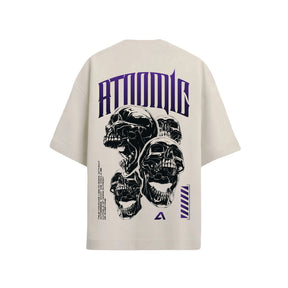 Camiseta Oversized Premium 20.1 Skull Streetwear Camisa Unissex