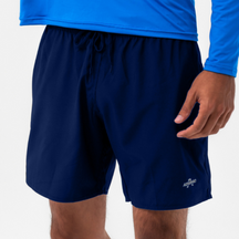 Bermuda Shorts Elastano Premium Mauricinho Treino - Azul Marinho