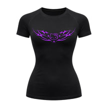 Camiseta Compressão Uv Manga Curta Cyber Tribal Angel Hello Kitty Rash Guard