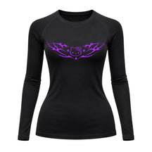 Camiseta Compressão Uv Manga Longa Cyber Tribal Angel Hello Kitty Rash Guard