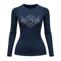 Camiseta Compressão Uv Manga Longa Cyber Tribal Black Heart Hello Kitty Rash Guard