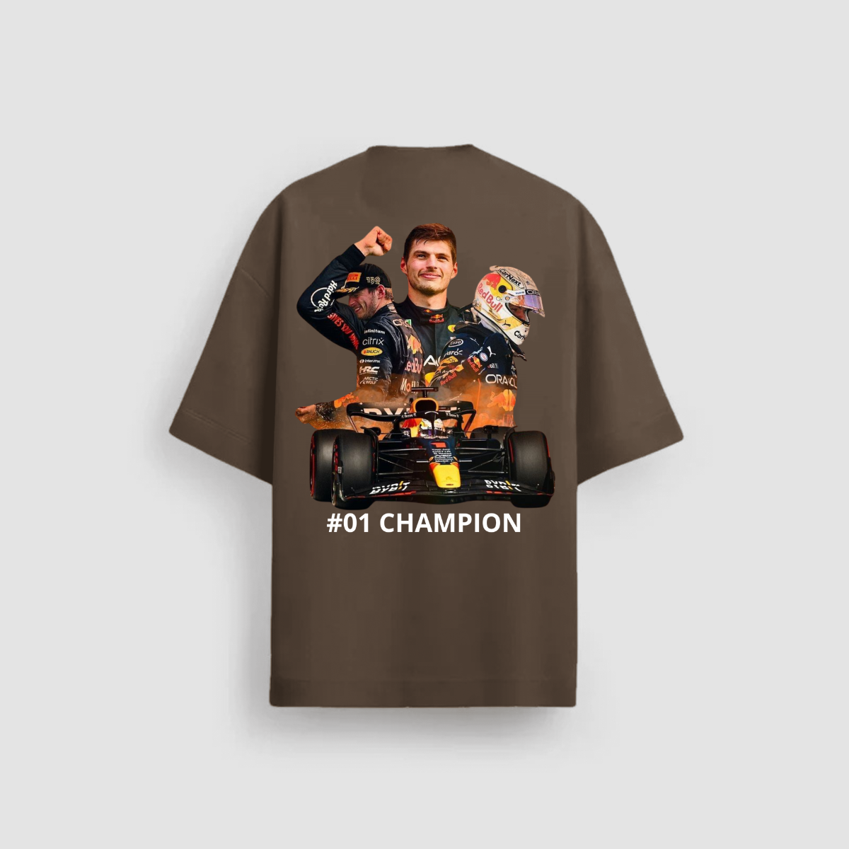 Camiseta Oversized Max Verstappen Premium Tecido 20.1 - Formula1 - 16