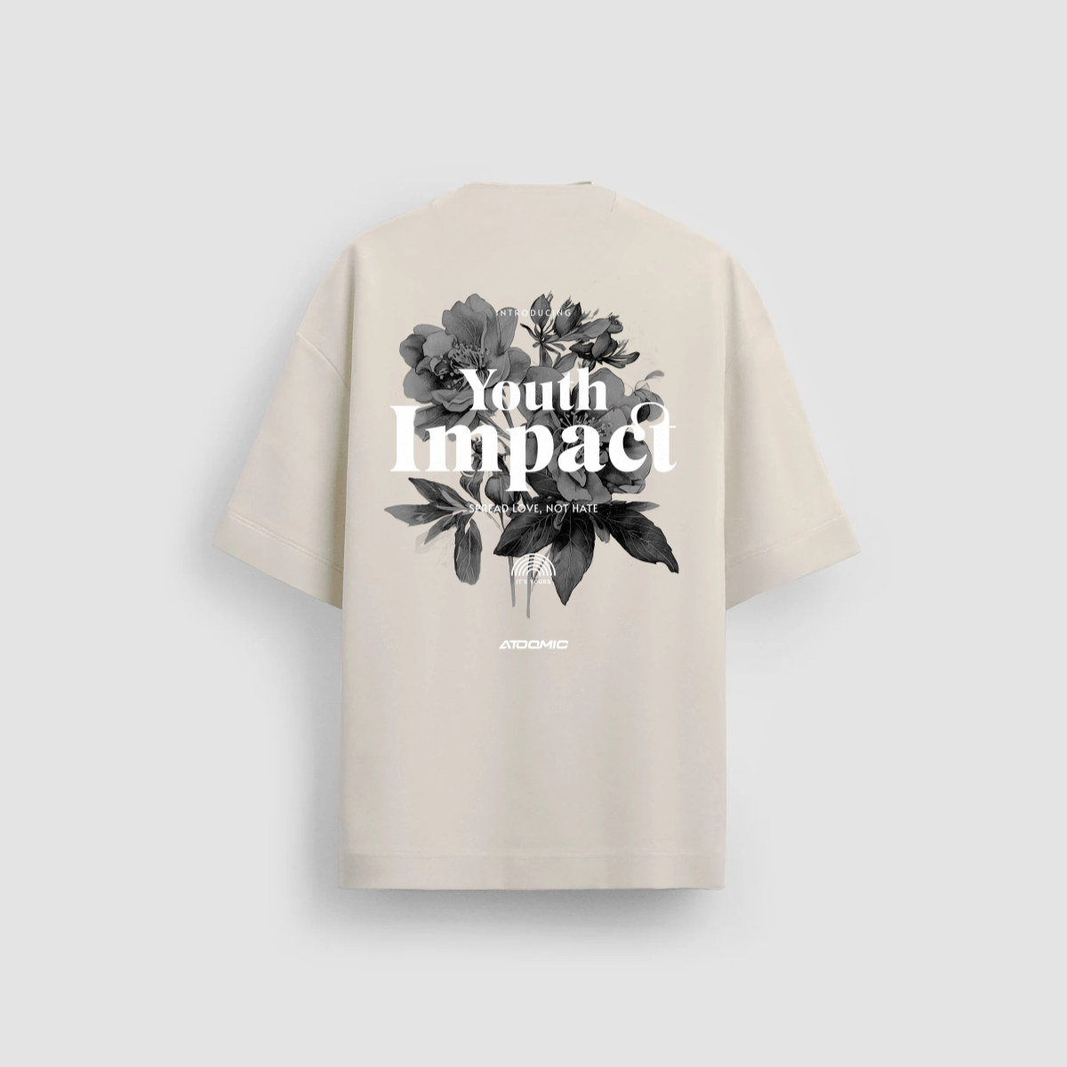 FLOWER 09 - Camisa Masculina Oversized Premium 20.1 YOUTH IMPACT