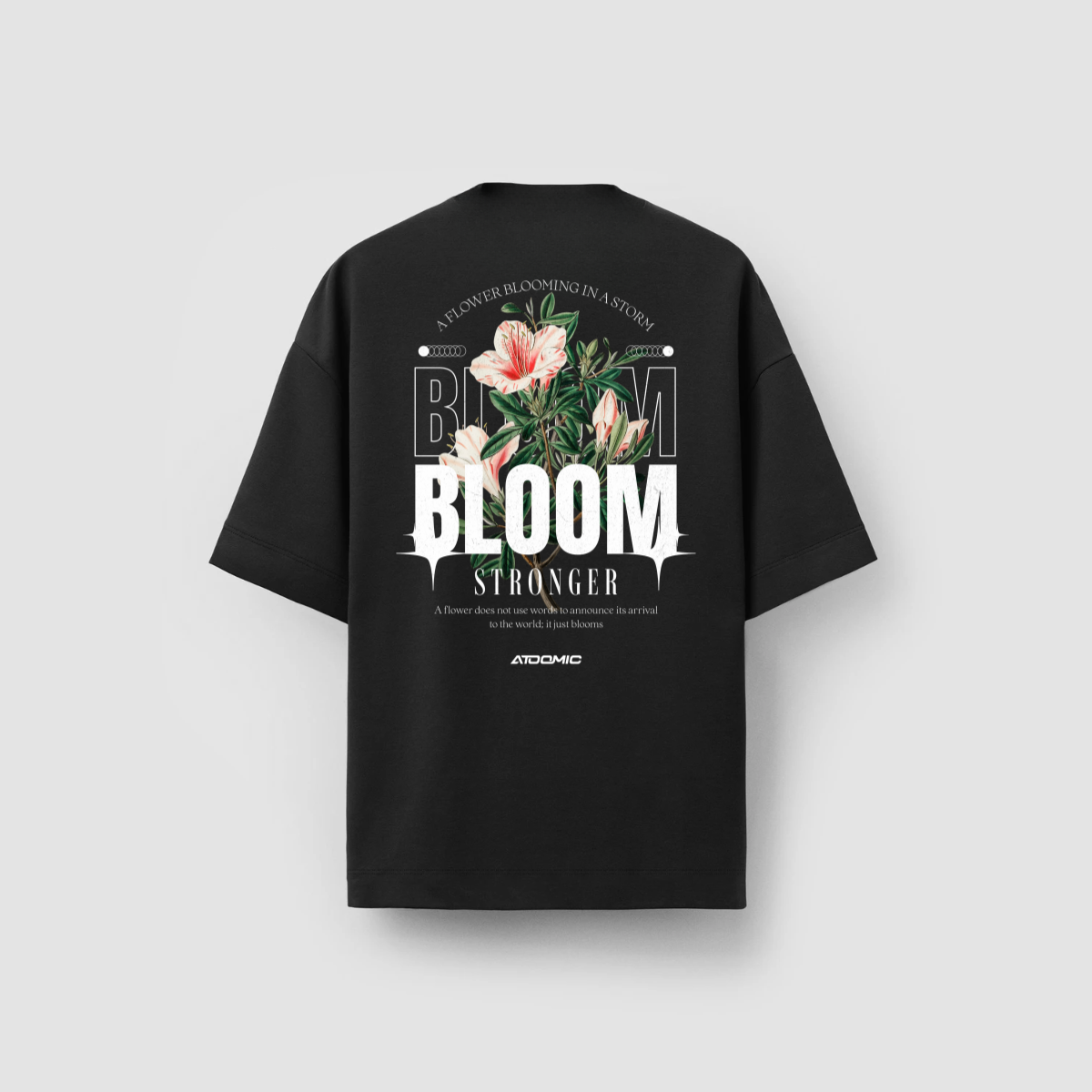 FLOWER 10 - Camisa Masculina Oversized Premium 20.1 BLOOM