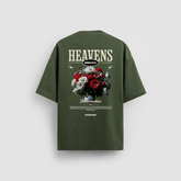 FLOWER 02 - Camisa Masculina Oversized Premium 20.1 HEAVENS