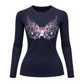 Camiseta Compressão Uv Manga Longa Cyber Tribal My Melody Hello Kitty Rash Guard