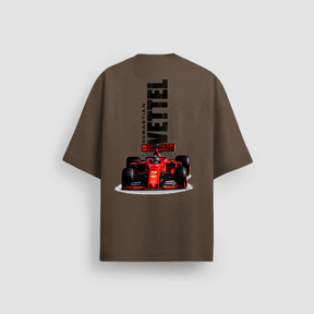 Camiseta Oversized Vettel Premium Tecido 20.1 Formula 1 - 04