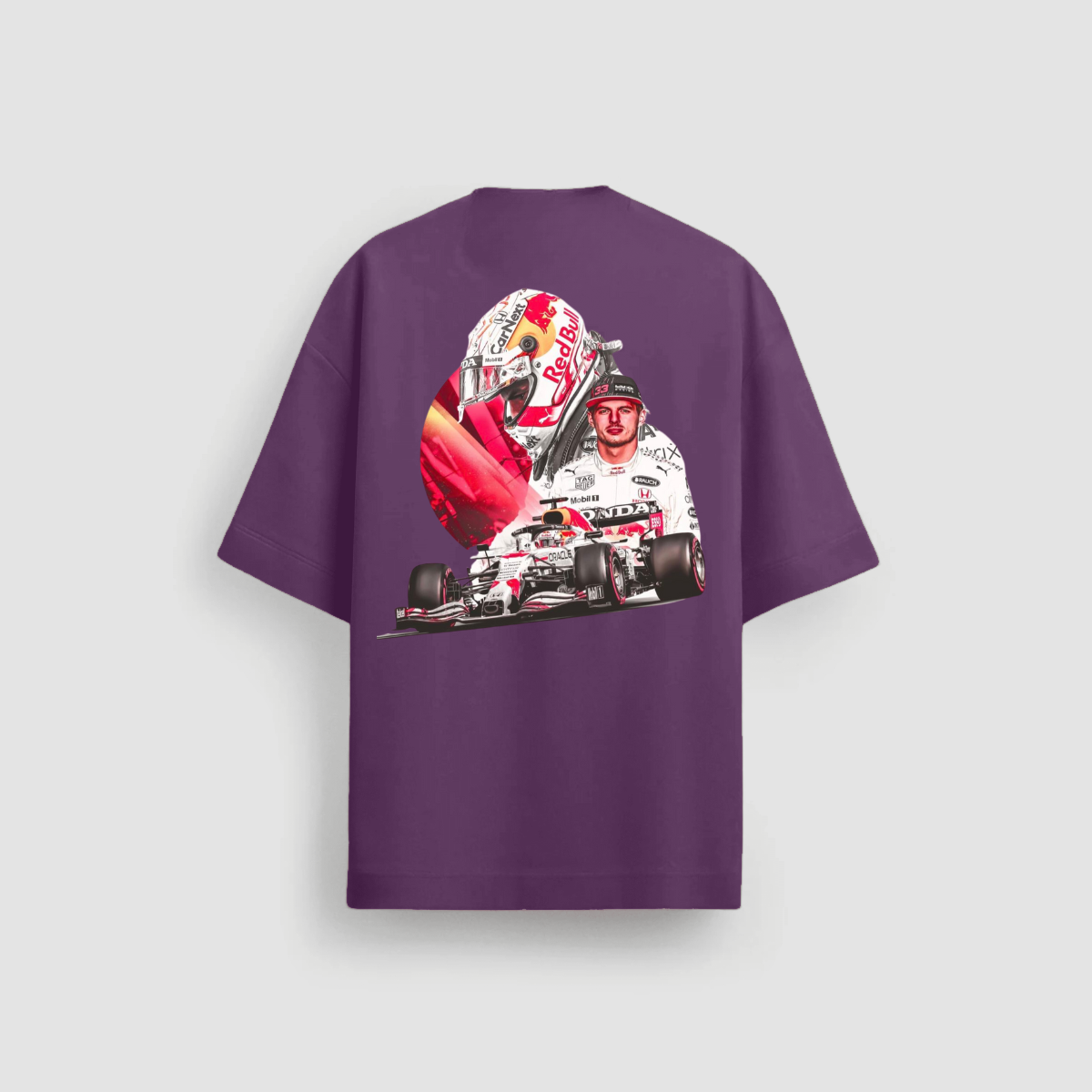 Camiseta Oversized Max Verstappen Premium Tecido 20.1 - Formula 1 - 17