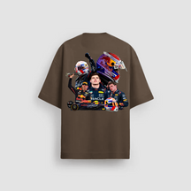 Camiseta Oversized Max Verstappen Premium Tecido 20.1 - Formula 1 - 12