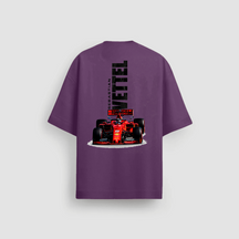 Camiseta Oversized Vettel Premium Tecido 20.1 Formula 1 - 04